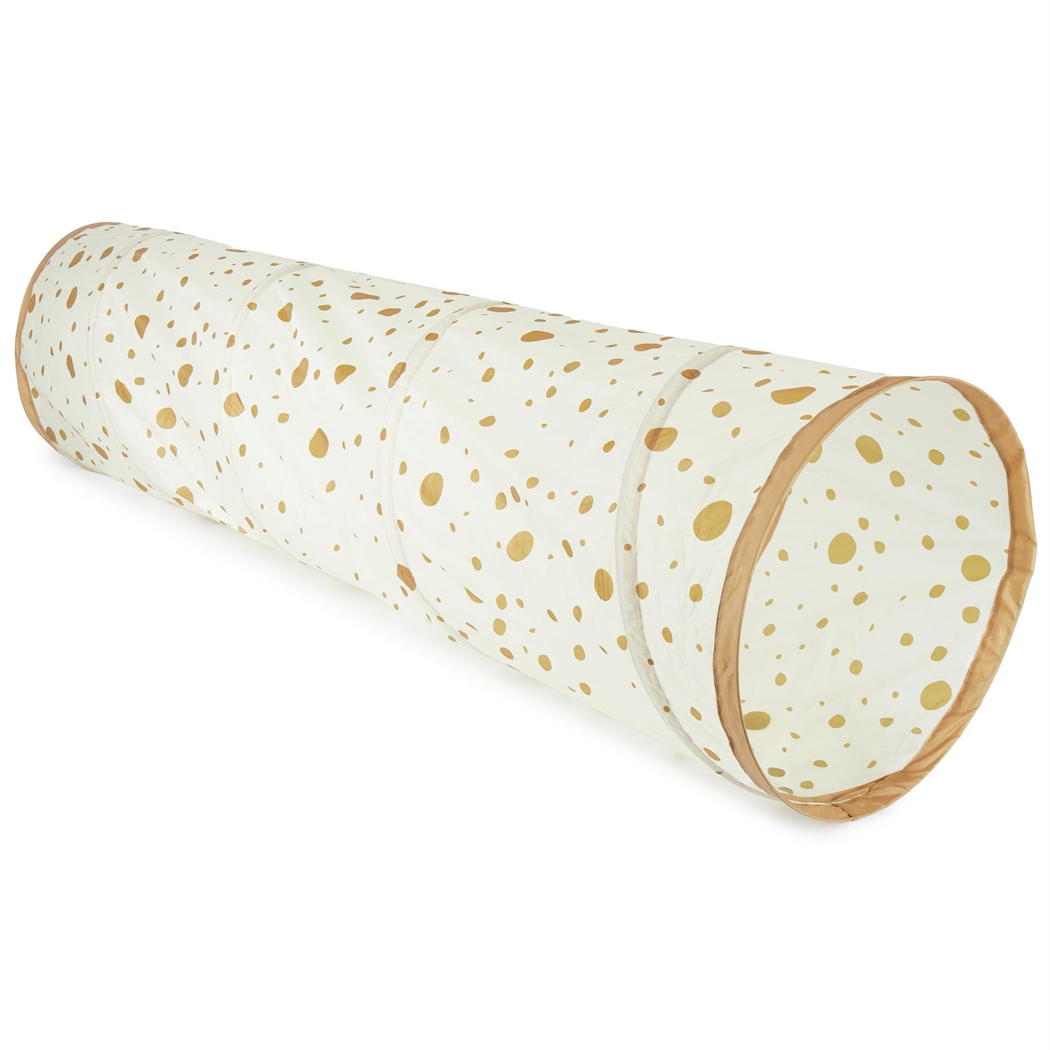 Bieco XXL Tunnel di Gioco Pop-Up Dots per Bambini - 180 x 46 cm, Sicuro e Resistente, Ideale da 12 Mesi