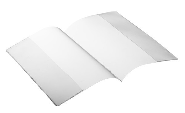 Durable 214119 - Libretti portadocumenti A5 trasparenti, confezione da 10 pezzi con protezione antistrappo