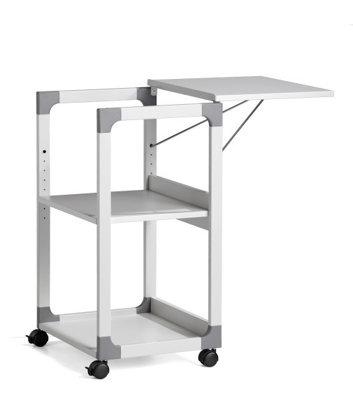 DURABLE Carrello System per Videoproiettore con Ruote - 3 Ripiani - 50,8 x 43,2 x 88,2 cm - Grigio