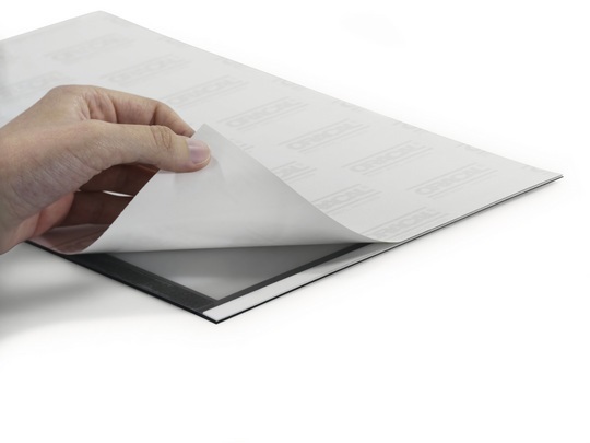 Durable DURAFRAME® Cornice Magnetica A4 Argento 236x323mm - Confezione da 2 Pezzi, Autoadesiva e Facile da Rimuovere