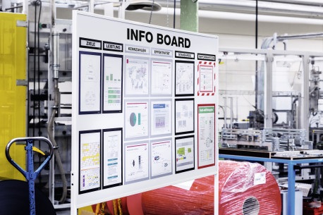 Durable Duraframe Magnetic Top - Cornice Espositiva a Fissaggio Magnetico A3 Nero, Confezione da 5 Pezzi, 297 x 40 mm