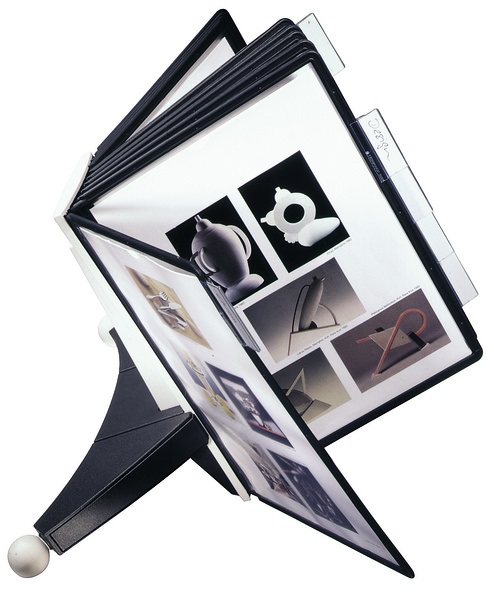 Durable 562357 Sherpa Table Module 10 - Base da Tavolo Estendibile per 10 Pannelli A4, Antracite, in Poliammide