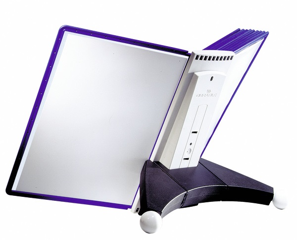 Durable 562357 Sherpa Table Module 10 - Base da Tavolo Estendibile per 10 Pannelli A4, Antracite, in Poliammide