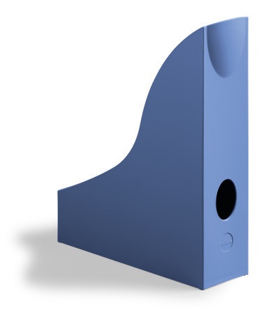 Durable Portariviste Eco Azzurro - 73 x 306 x 241 mm - Plastica Riciclata Certificata Blue Angel - Formato A4