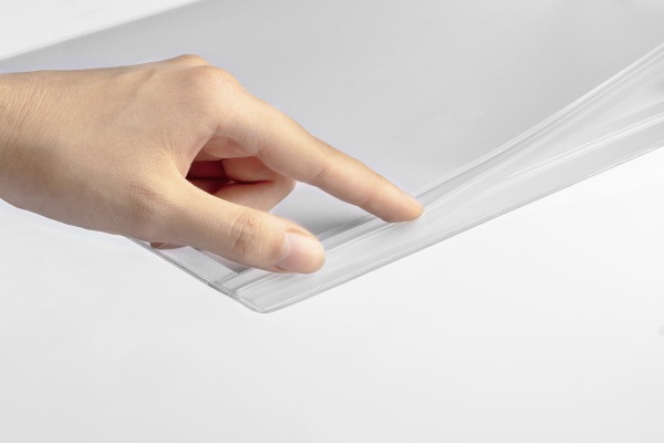 Durable Buste Impermeabili Adesive A3 - Confezione da 5 Pezzi, Plastica Trasparente, Antistrappo