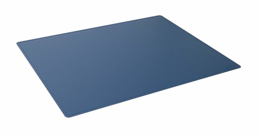 Durable Sottomano Antiscivolo in Polipropilene Blu 53 x 40 cm con Bordo Decorativo - Prodotto in Germania