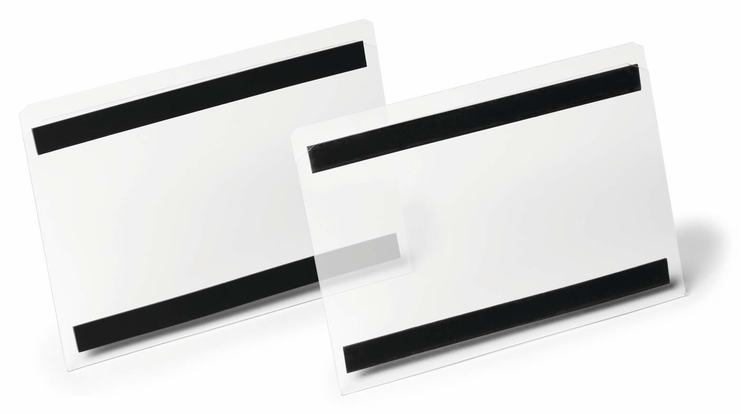 Durable Buste per Identificazione Hard Cover con Bande Magnetiche 210x148 mm - Conf. 10 pz