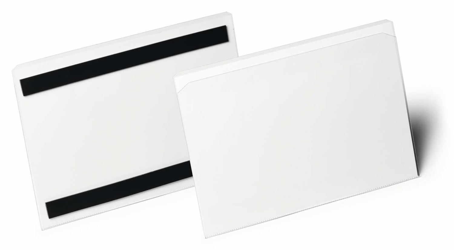 Durable Buste per Identificazione Hard Cover con Bande Magnetiche 210x148 mm - Conf. 10 pz