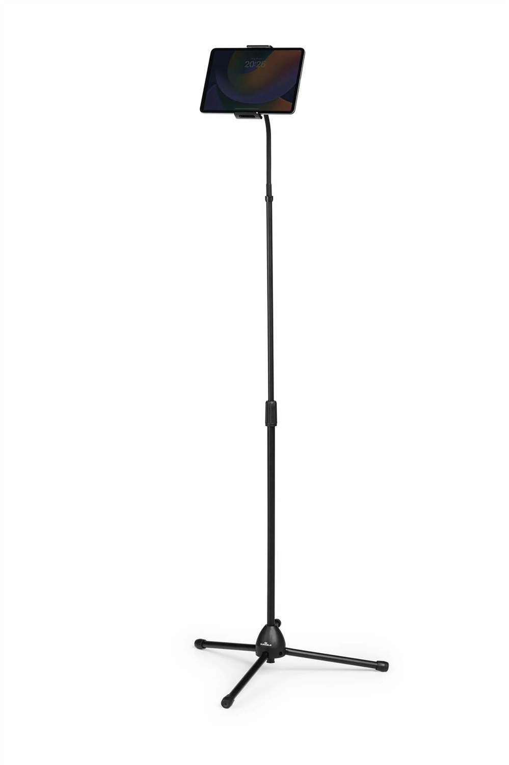 Durable TWIST FLOOR Supporto da pavimento per smartphone e tablet 4.7-13 pollici, altezza regolabile fino a 1,72 m, braccio snodabile, giunto sferico, sacca da 70 cm inclusa