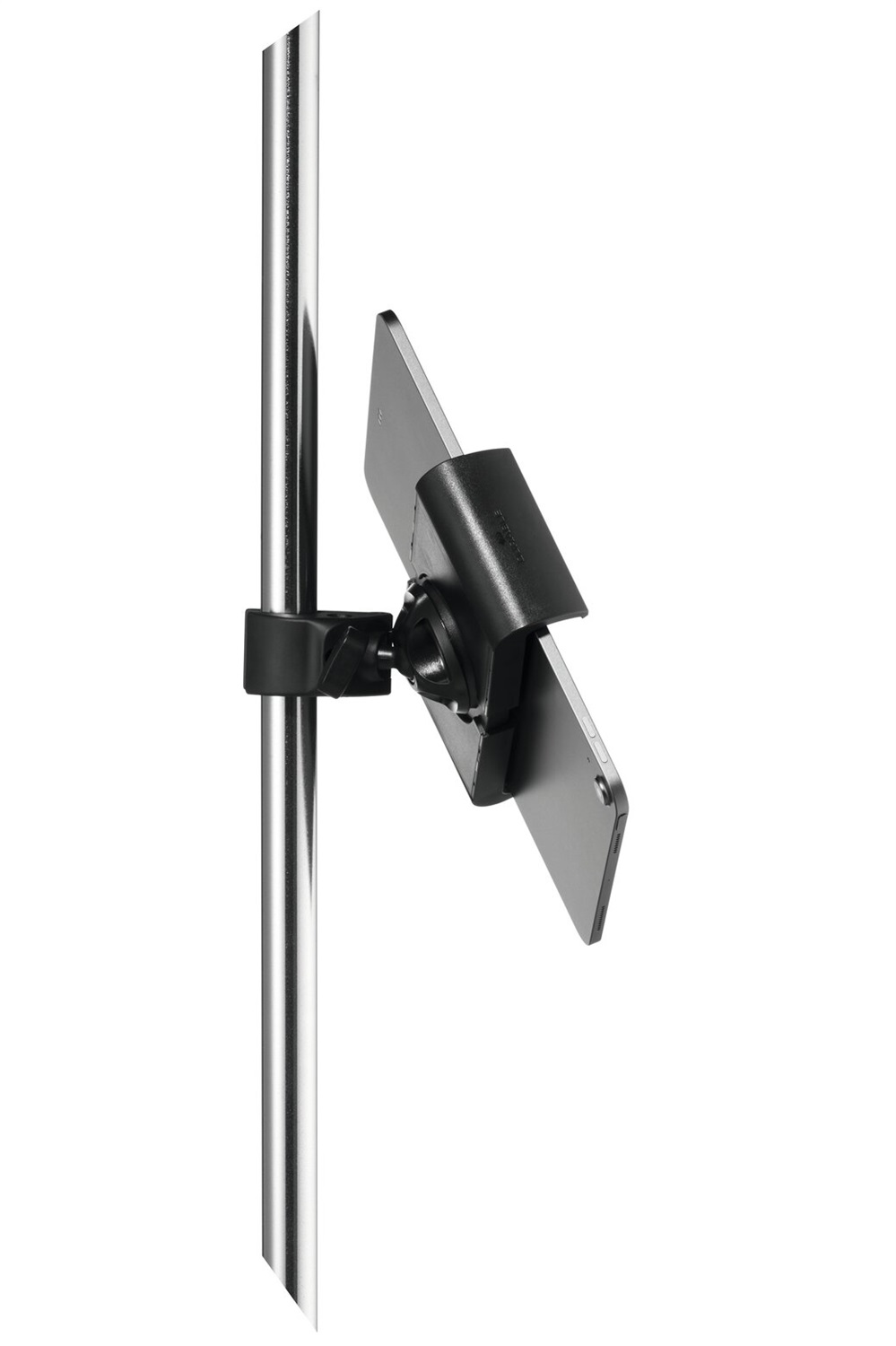 Durable TOUGH CLAMP XL - Supporto per Tablet 7-13'' con Morsetto, Ruotabile 360°, Nero