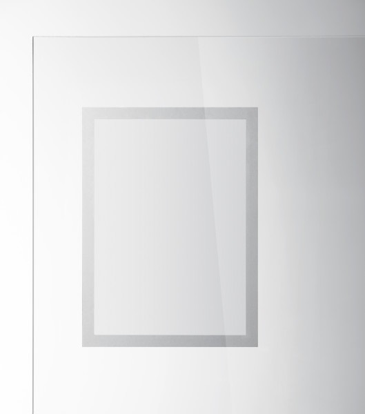 Durable DURAFRAME® SUN A4 Cornice Espositiva Argento Metallizzato - Confezione da 2 Pezzi, Stabilizzatore UV per Vetrate
