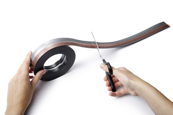 Durable Durafix Roll - Rotolo Adesivo Magnetico 5 m, Nero