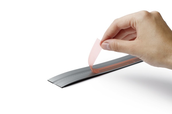 Durable Durafix Roll - Rotolo Adesivo Magnetico 5 m, Nero