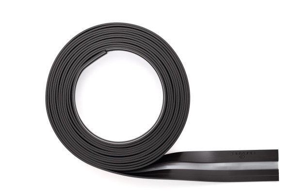 Durable DURAFIX Roll - Striscia Adesiva Magnetica 5 m x 17 mm Argento Metallizzato