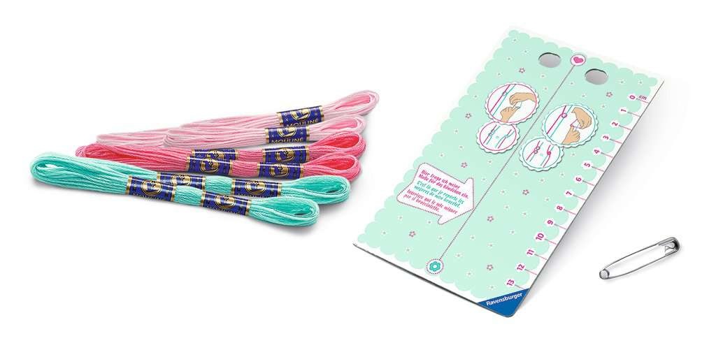 Ravensburger Be Creative Mini - Kit per Braccialetti dell'Amicizia, Gioco Creativo Fai-da-te per Bambini 8 Anni, Multicolore