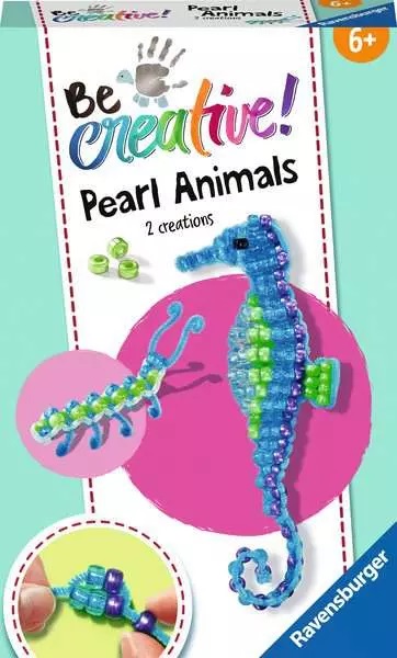 Ravensburger Be Creative Mini - Gioco Creativo Cavalluccio Marino per Bambini 6 Anni
