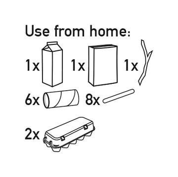 Ravensburger EcoCreate Mini Unicorn Party - Kit Fai-da-te Creativo per Bambini 6 Anni, Multicolore