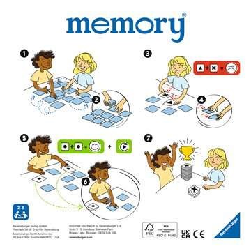 Ravensburger Memory Animal Babies - Gioco da Tavolo con 64 Tessere per 2-8 Giocatori, Età 3 Anni