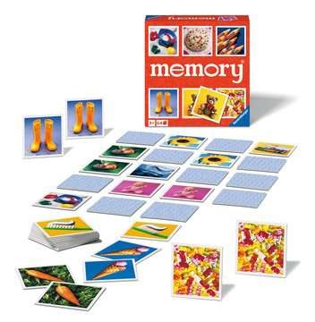 Ravensburger Memory® Junior - Gioco di Memoria per Famiglie, Età 3 , 64 Tessere con 32 Immagini Colorate