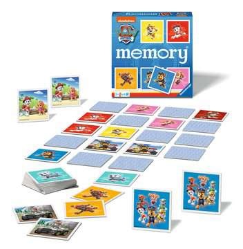 Ravensburger Memory® Paw Patrol - Gioco di Memoria con 64 Tessere, per Bambini dai 3 Anni