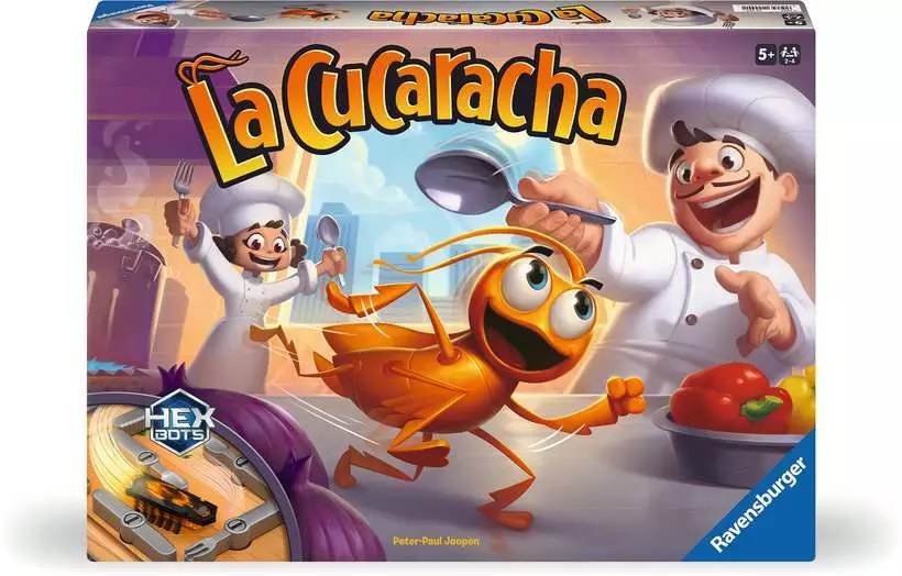 Ravensburger La Cucaracha Refresh - Gioco da Tavolo per 2-4 Giocatori, Edizione in Italiano, per Bambini 5 Anni