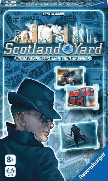 Ravensburger Scotland Yard Refresh Bag - Gioco da Tavolo da Viaggio Tascabile per 2-5 Giocatori, 6 Anni