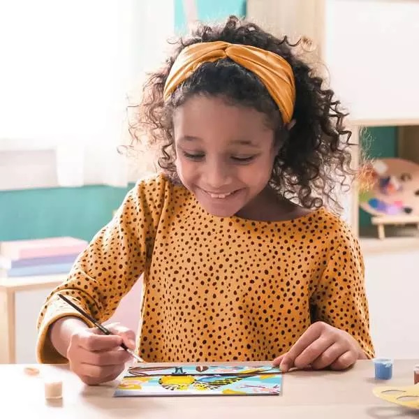 Ravensburger CreArt Serie D Gli Inseparabili - Kit Pittura per Bambini, Dipingere con i Numeri, Include Cornice e Tutto il Necessario, Gioco Educativo 9 Anni