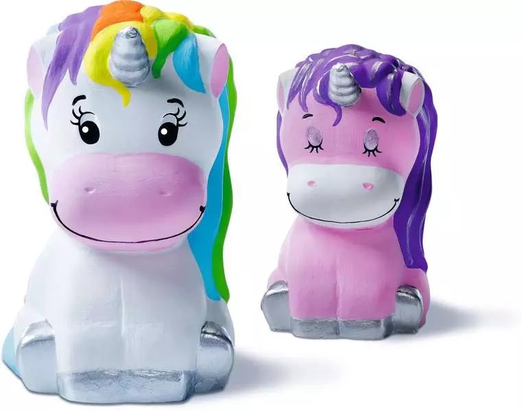 RAVENSBURGER Be Creative in Gesso Unicorno - Kit Creativo per 10 Opere d'Arte da Decorare