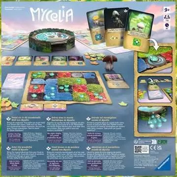 Ravensburger Mycelia - Gioco da Tavolo Strategico per 1-4 Giocatori, per Tutta la Famiglia, 9 Anni, Edizione Italiana
