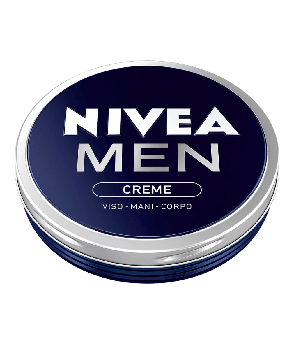 NIVEA Men Crema Idratante Multiuso 75ml - Per Viso, Corpo e Mani, Formula Leggera e Rapido Assorbimento