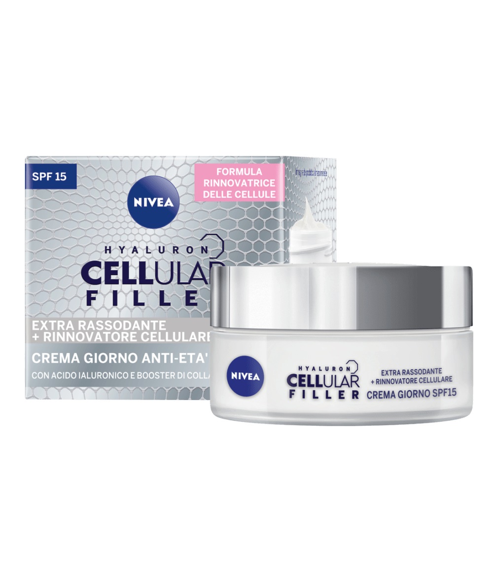 NIVEA Hyaluron Cellular Filler Extra Rassodante Crema Giorno Anti-età SPF15 50ml