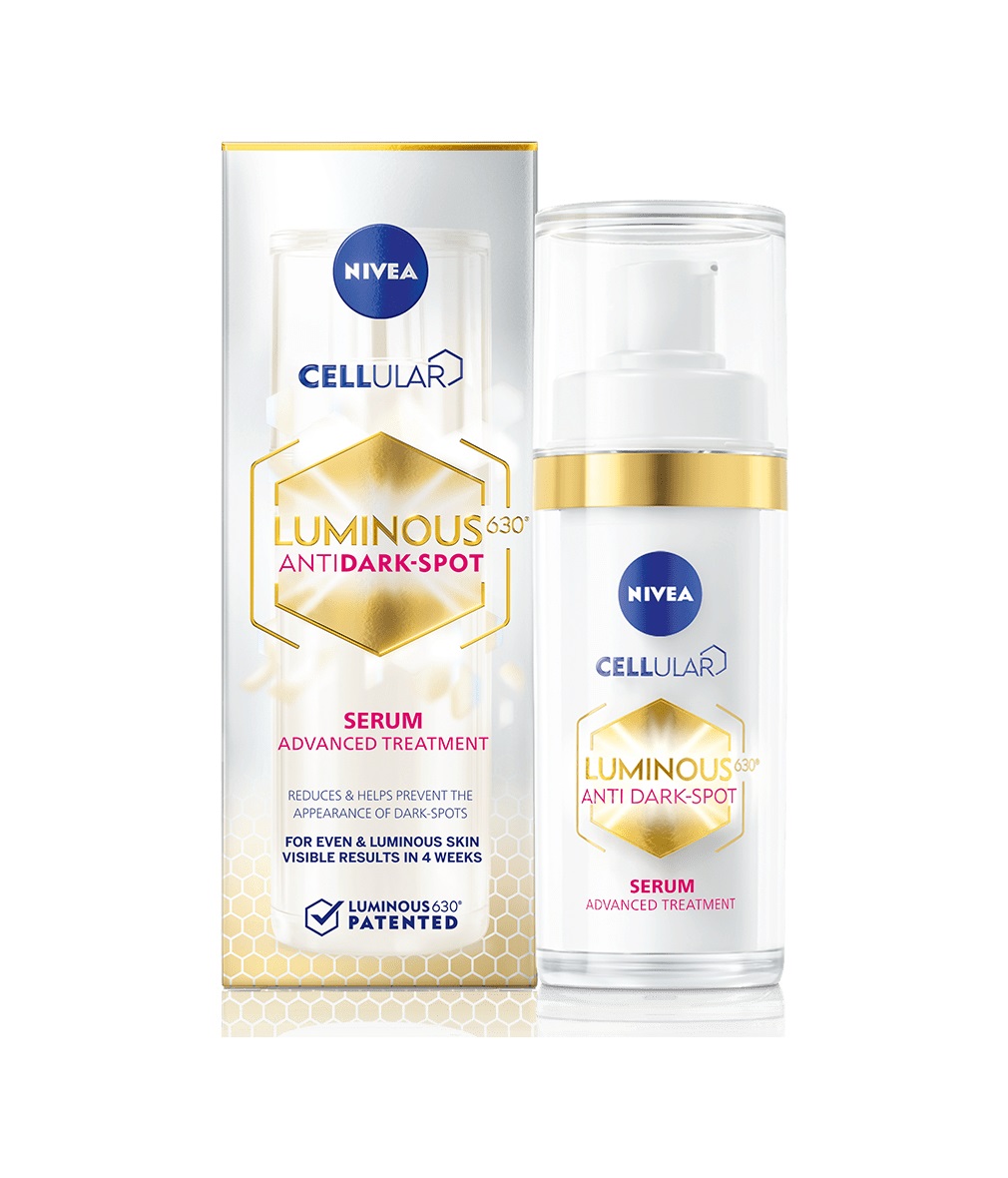 NIVEA Cellular Luminous630 Siero Viso Anti-Macchie Trattamento Avanzato 30 ml - Formula con Acido Ialuronico e Thiamidol per una pelle luminosa