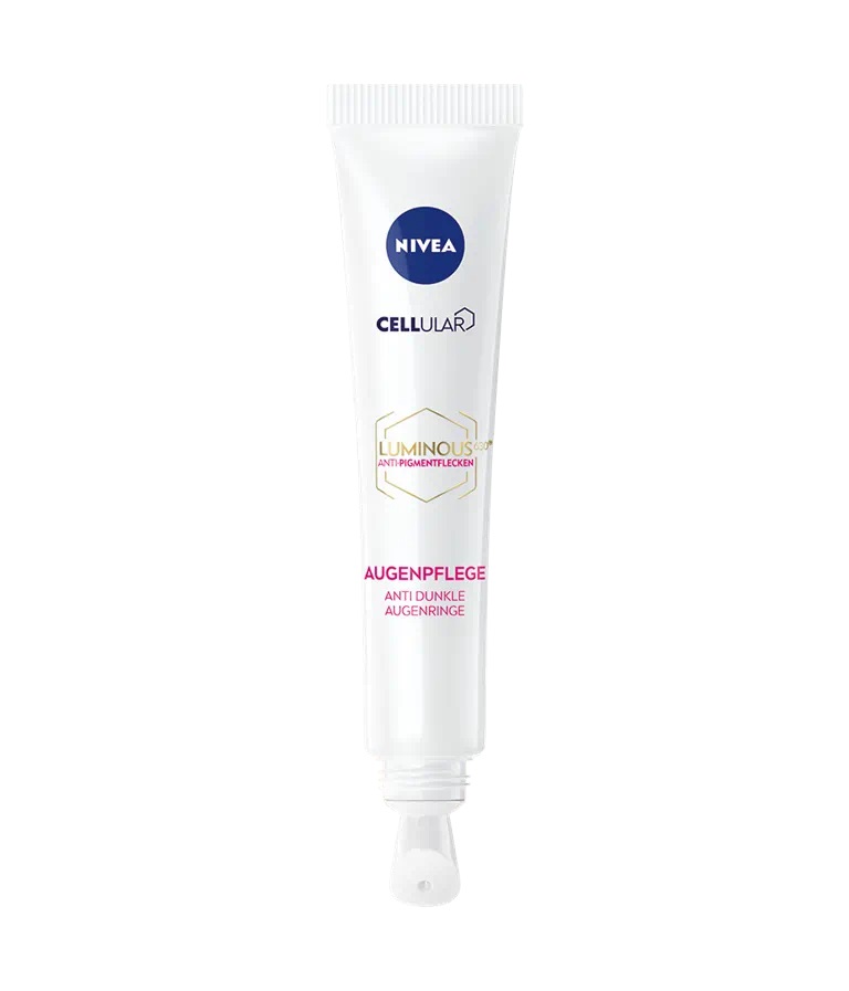 NIVEA Cellular Luminous 630 Crema Contorno Occhi Illuminante Anti-Occhiaie 15 ml con Ialuronato e Caffeina