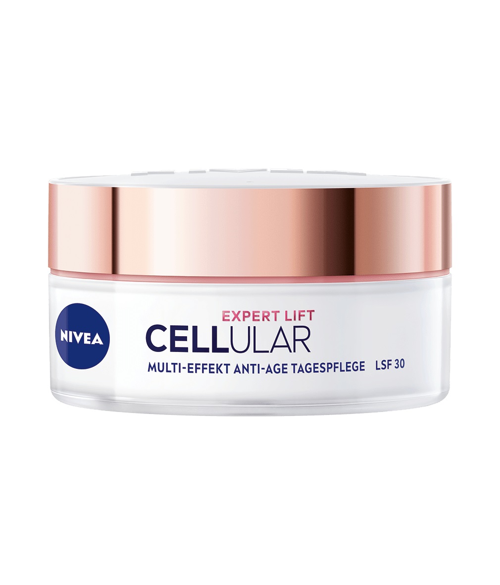 NIVEA Cellular Expert Lift Crema da giorno Anti-Età SPF 30 50 ml con Bakuchiol e Acido Ialuronico