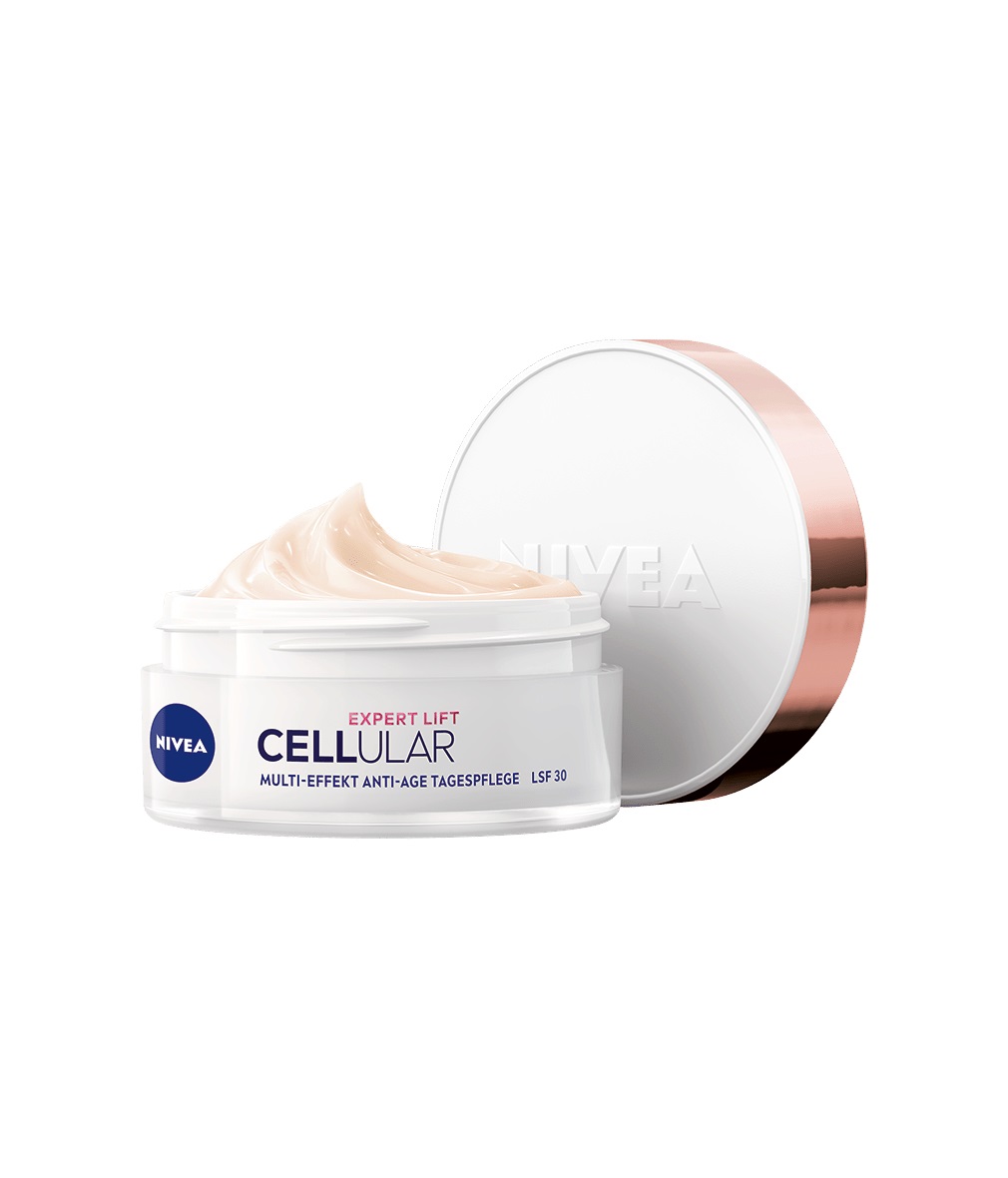 NIVEA Cellular Expert Lift Crema da giorno Anti-Età SPF 30 50 ml con Bakuchiol e Acido Ialuronico