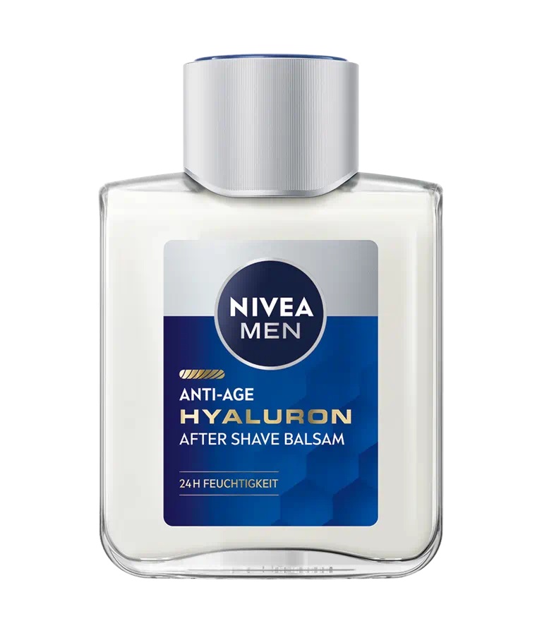 NIVEA Men Hyaluron Balsamo Dopobarba Anti-Rughe 100 ml - Lenisce e Allevia Irritazioni
