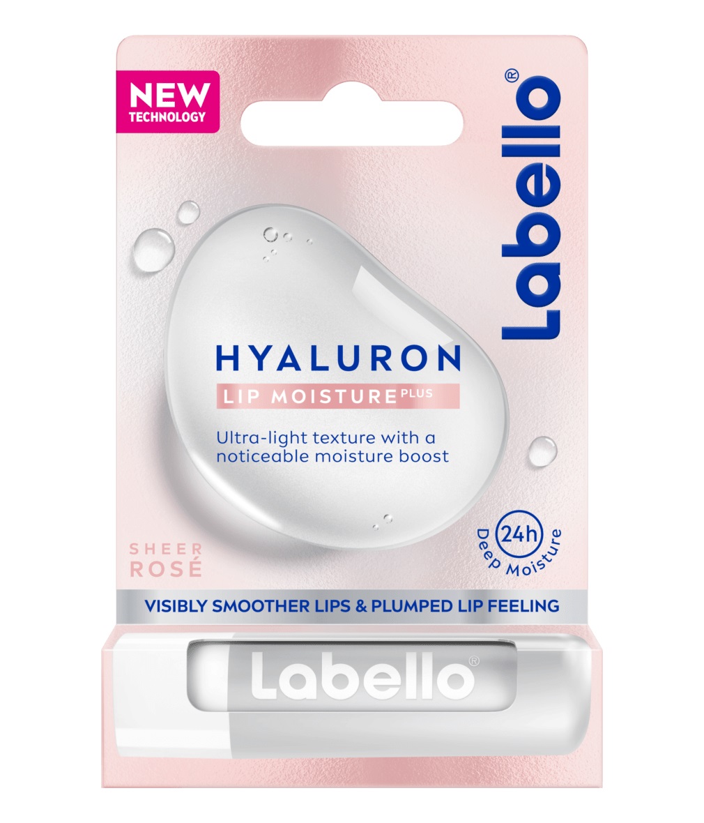 Labello Acido Ialuronico Lip Hydration Plus Rosé 5,2g - Balsamo Labbra Idratante e Rimpolpante