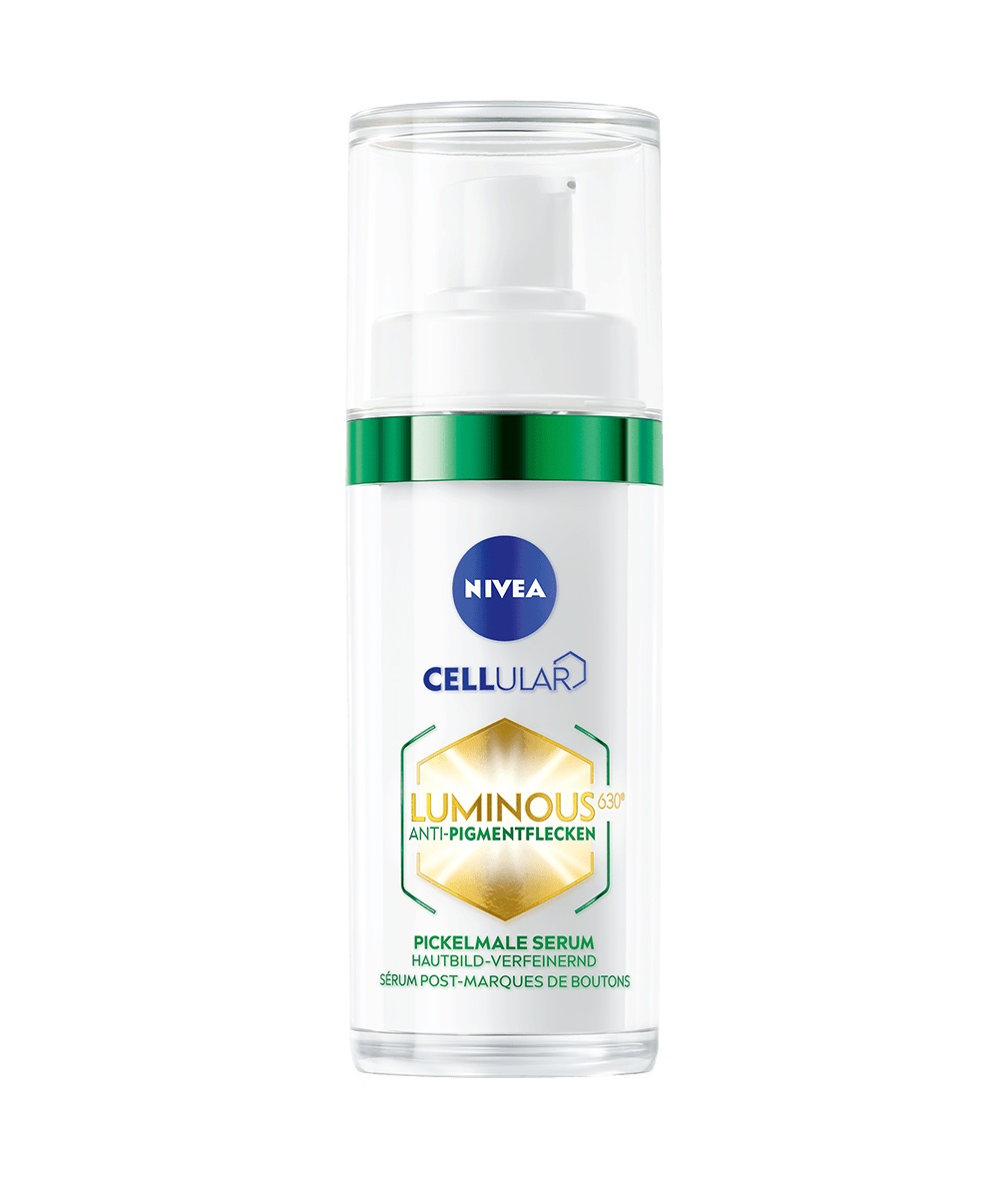 NIVEA Cellular Luminous630 Siero Anti-Macchie Post-Acne per Viso 30 ml - Formula Leggera e Illuminante