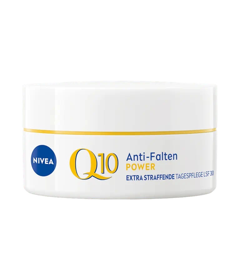 NIVEA Q10 Anti-Falten Power Crema da Giorno 50 ml - Idratante, Rassodante e Anti-Rughe con SPF 30