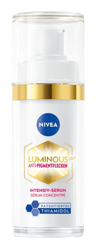 NIVEA LUMINOUS630 Siero Intensivo Anti-Macchie Pigmentarie per il Viso con Tiomidolo - 30 ml