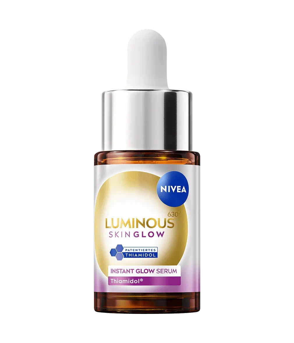 NIVEA LUMINOUS630 Siero Viso 15 ml - Pelle Radiosa e Uniforme con Tiomidolo, Niacinamide e Aloe Vera