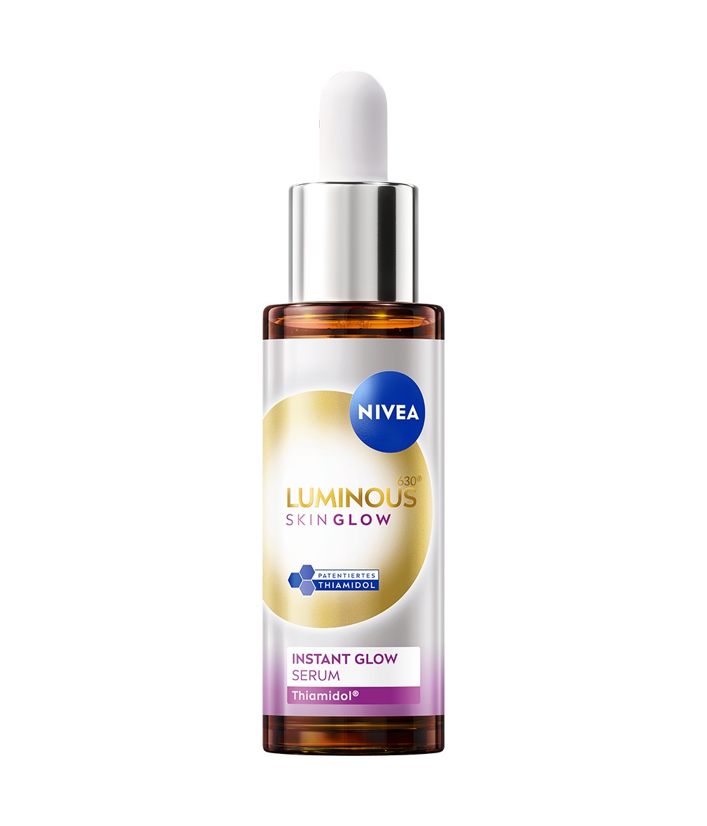 NIVEA Luminous630 Siero Viso 30 ml - Pelle Radiosa e Uniforme con Tiomidolo, Niacinamide e Aloe Vera