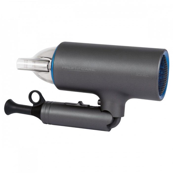 ProfiCare PC-HT 3073 Asciugacapelli 1600 W Blu con Funzione Ionizzazione, 3 Livelli di Temperatura e Cool Shot