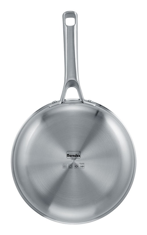 Berndes Bratpfanne Tricion Resist b.nature 20 cm - Padella antiaderente resistente ai graffi con guarnizione al quarzo