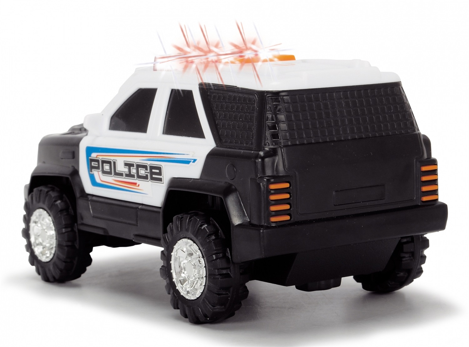 Dickie Toys Action Series SWAT - Modellino Auto della Polizia 18 cm con Luci e Suoni