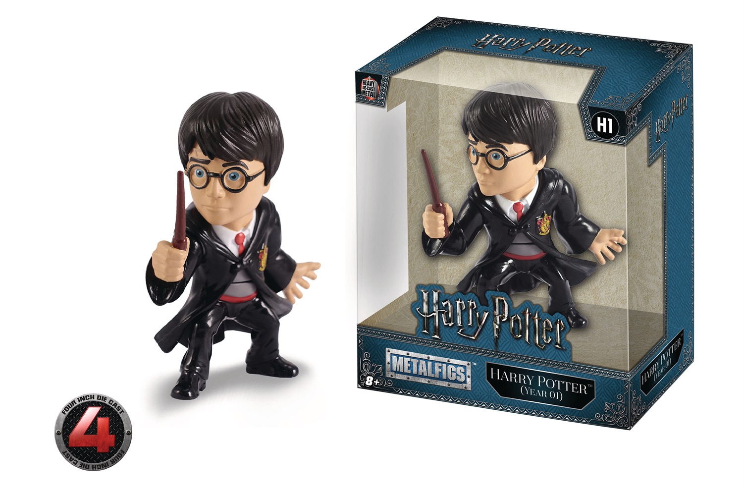 Jada Toys Harry Potter Personaggio in Die Cast 10 cm - Collezionabile, Adatto da 8 Anni