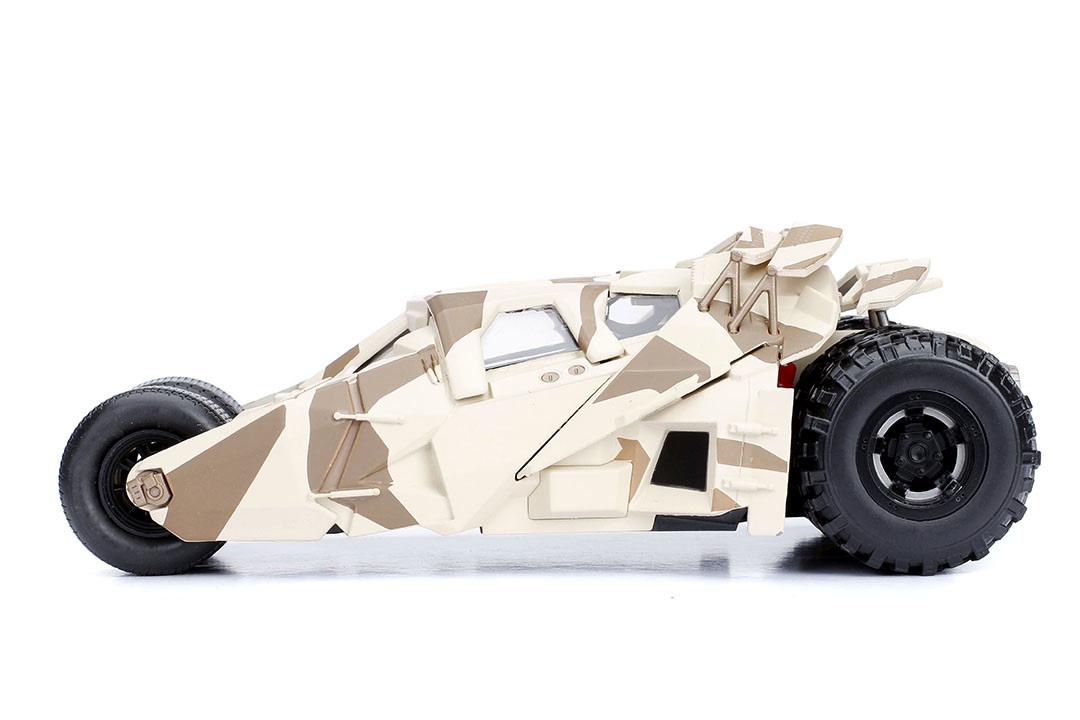 Jada Batmobile Metallo Camouflage 1:24 - Il Cavaliere Oscuro 2008, Nero