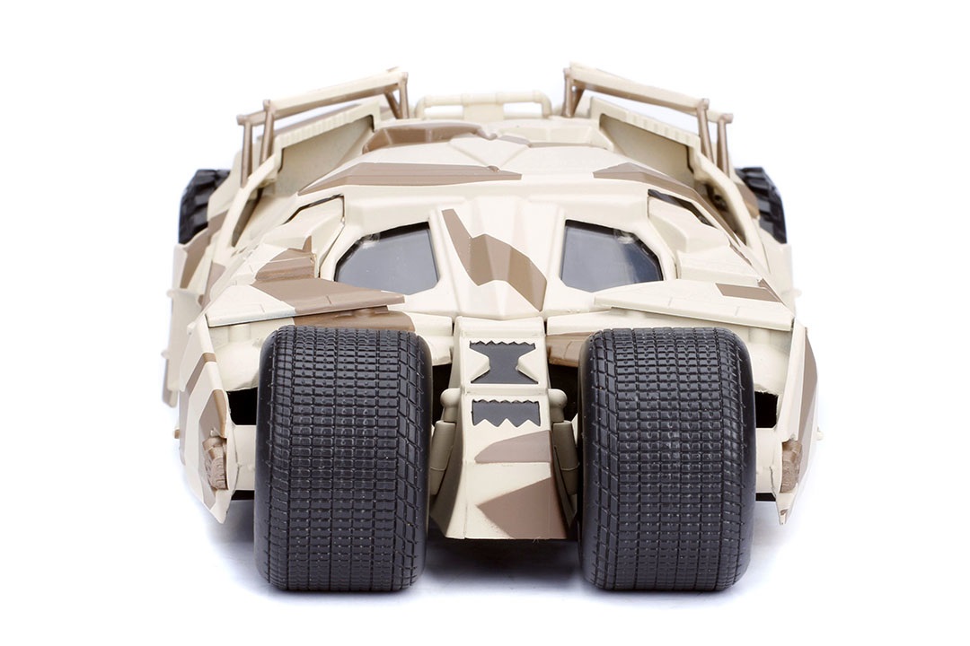 Jada Batmobile Metallo Camouflage 1:24 - Il Cavaliere Oscuro 2008, Nero