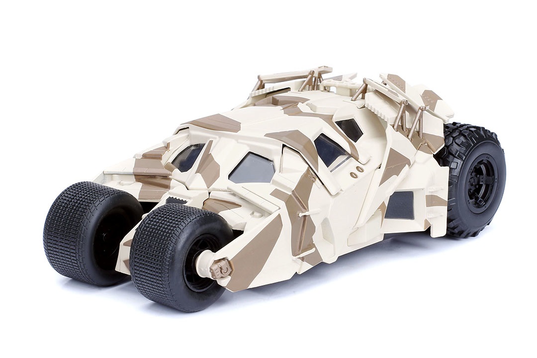 Jada Batmobile Metallo Camouflage 1:24 - Il Cavaliere Oscuro 2008, Nero