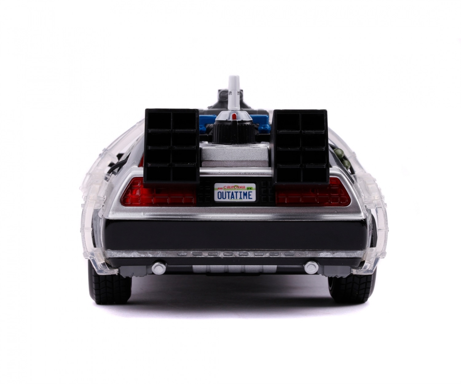 Jada Toys Time Machine Back to the Future 2 - Modellino radiocomandato 1:24 con motore elettrico